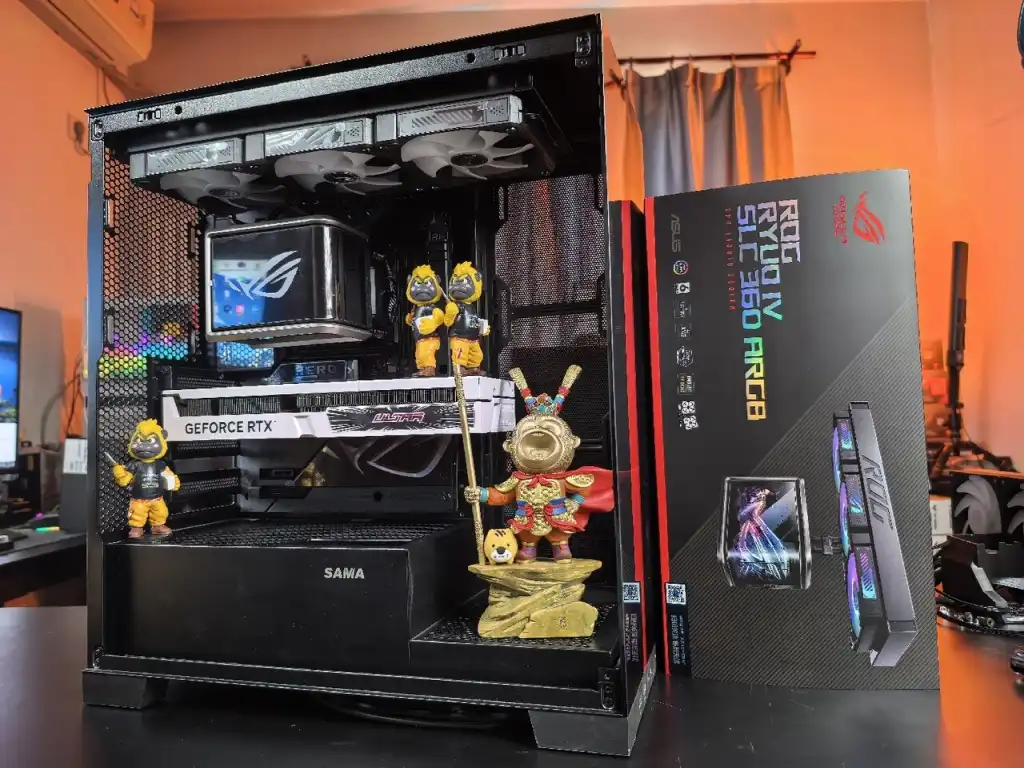 ASUS ROG RYUO IV SLC 360 ARGB Kasa Gamer Benchmark Türkiye
